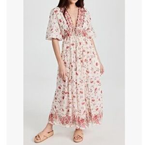 NWT Free People Ankle Length Floral Dress, size S